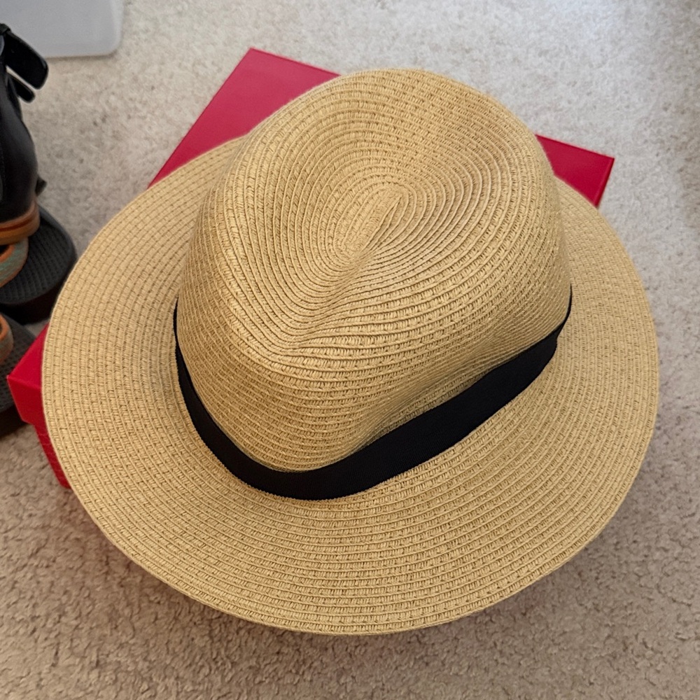 Classic Tan Hat with Black Band